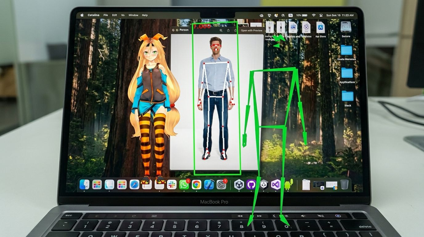 Real-Time AI Motion Capture in Unity 3D — Computer Vision project by Fareed Tahir